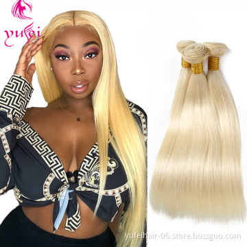 Wholesale price cheap natural body wave bulk human hair,8a grade 613 blonde virgin human hair bundles